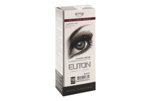 Крем-фарба для брів та вій №10 Elitan 1шт