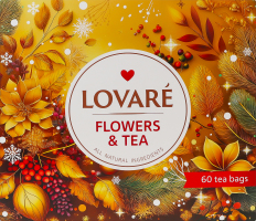 Набір чаїв Flowers&Tea Lovare к/у 60шт