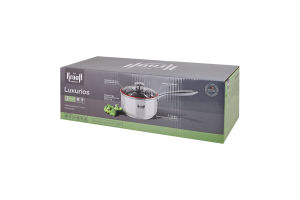 Ковш со стеклянной крышкой d12см 0.7л №26-238-067 Krauff 1шт