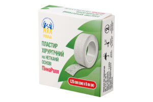 Пласт. хірург. ПіннаРолл 1,25см х 5м на нетканій основі