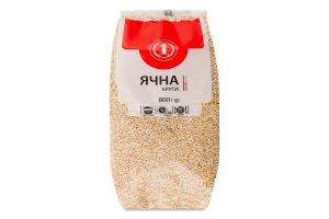Крупа ячна ТМ "1" м/у 800г