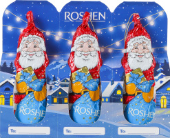 Фігури з молочного шоколаду Святий Миколай Roshen к/у 3х20г