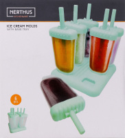 Набір формочок для морозива Nerthus з піддоном 6шт