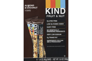 KIND Fruit & Nut Almond & Coconut - 4 PK