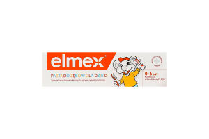 Паста зубная для детей 0-6лет Elmex 50мл