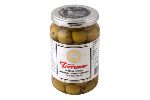 Оливки зеленые без косточек Манзанилла Torremar с/б 350г