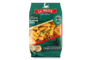 Изделия макаронные фигурные из твердых сортов пшеницы Ригатони №599 La' Pasta Per Primi м/у 400г