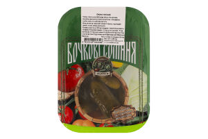 Огурец соленый Бочковые соленья ПП Діана-М лоток 450г