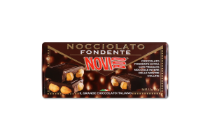 Шоколад чорний Novi з цільним фундуком