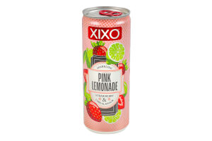 Xixo Напій газований б/а PINK LEMONADE Strawberry & Lime 250 мл