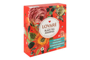 Чай чорний Асорті Lovare к/у 32х2г