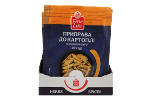 Приправа к картофелю со вкусом сыра Fine Life м/у 20г