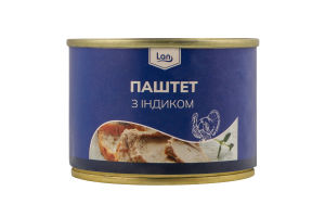 Паштет з індиком 200г ж/б Lan