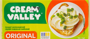 Продукт сирний 55% молоковмісний плавлений скибковий Original Cream Valley м/у 70г