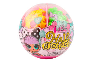 Набір ігровий для дітей від 3років з лялькою №511205 Феєричні зачіски з намистинок L.O.L. Surprise! 1шт в асорт