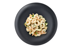 Креветка в лаймово-базиликовом соусе