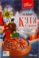 Набор с изюмом и маком Кутья рождественская Деко к/у 280г
