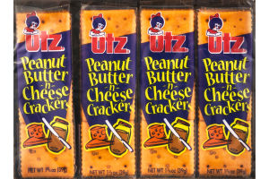 Utz Peanut Butter -n- Cheese Crackers - 8 PK