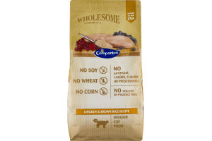 Companion Chicken & Brown Rice Recipe Indoor Cat Food