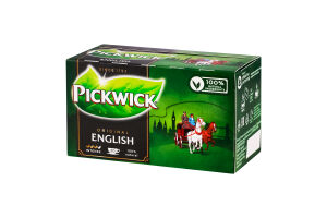 Чай черный натуральный English Original Pickwick к/у 20х2г