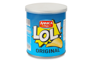 Чипси Оригінальні LOL Amica Chips тубус 45г