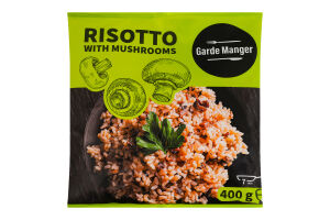 Різотто глибокої заморозки з грибами Garde Manger м/у 400г