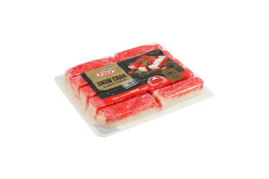 Палочки крабовые с мясом натурального краба Snow crab Vici охл в/у 250г