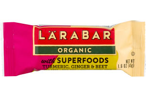 Larabar Organic with Superfoods Turmeric, Ginger & Beet