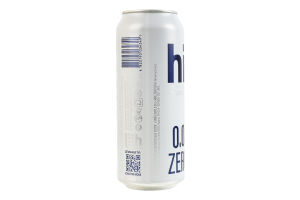 Пиво специальное 0.5л 0.5% безалкогольное светлое пастеризованное Zero Hike ж/б