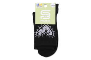 Шкарпетки дит Premier socks ТініХаракт чорн р20-22