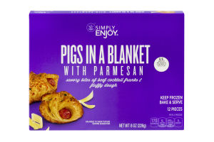 Simply Enjoy Pigs In A Blanket with Parmesan - 12 CT