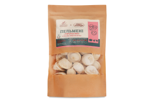 Пельмені заморожені з трьома видами м'яса Тірольські Закрома д/п 500г