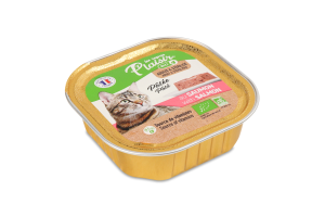 Корм для котів Les Repas Plaisir Bio з лососем