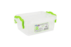 Контейнер харчовий 0.5л 162х112х65мм №01 Lux Ал-Пластик 1шт