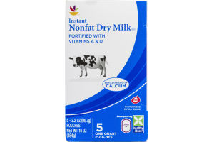 Ahold Nonfat Dry Milk Instant - 5 CT