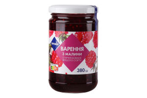 Малина варення упак., 0,380 Премія