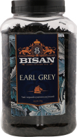 Чай Earl Grey чорний листовий 150г пл/банка Bisan