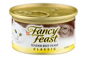 Fancy Feast Tender Beef Feast Classic Gourmet Cat Food
