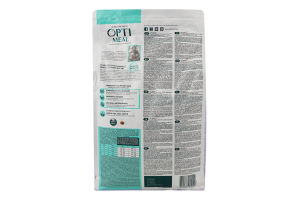 Корм сухой с уткой и эффектом выведения шерсти для взрослых кошек Optimeal м/у 4кг