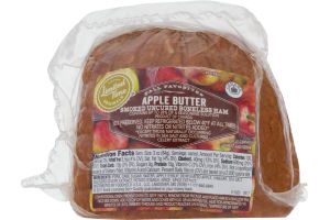 Ahold Fall Favorites Smoked Uncured Boneless Ham Apple Butter