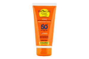 Крем для безопасного загара SPF 50+ Сверхвысокая защита Біокон 160мл