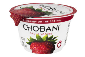 Chobani Greek Yogurt Strawberry On The Bottom