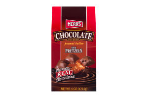 Herr's Chocolate Covered Peanut Butter Filled Pretzels