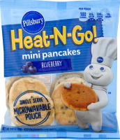 Pillsbury Heat-N-Go! Mini Pancakes Blueberry