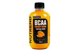 Напій безалкогольний газований ароматизований Тропічний манго BCAA Energy drink Nutrend п/пл 330мл