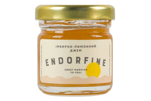 Джем имбирно-лимонный Endorfine с/б 44г