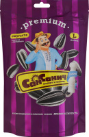 Семечки подсолнечника жареные соленые Премиум полосатые Сан Санич д/п 140г