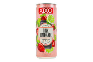 Xixo Напій газований б/а PINK LEMONADE Strawberry & Lime 250 мл
