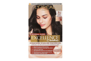 Крем-краска для волос без амиака Excellence Creme №3U L'Oreal Paris 1шт
