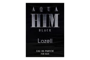 Туалетна вода Аква хім блек д/чоловіків 100мл Лазелль